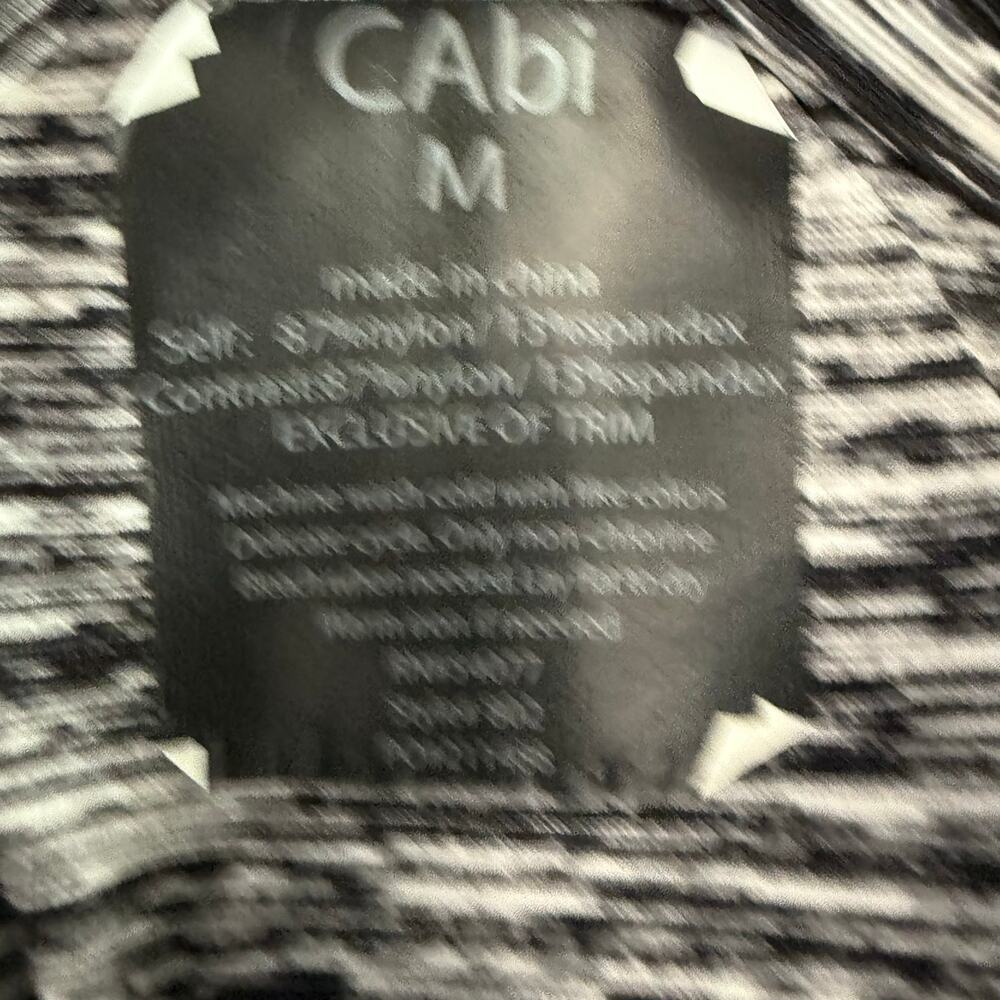 Cabi Sport Athletic Razorback Black Gray Tank Size Medium - Picture 9 of 9